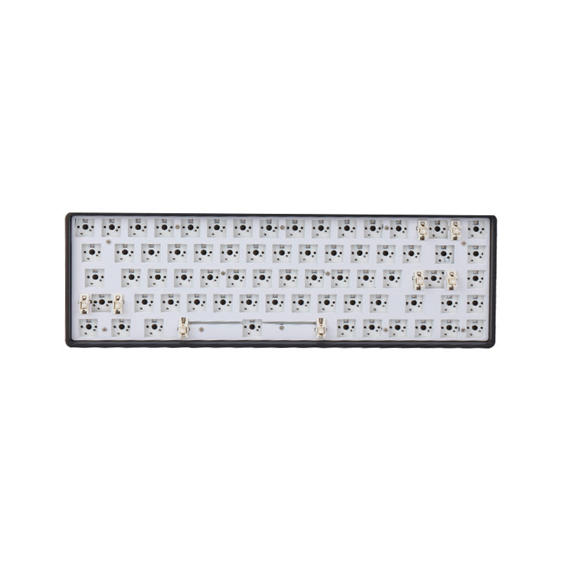68-Key Mechanical Keyboard DIY Customization Kit: RGB, Hot-Swappable, Display, Knob, Dual-Color Customization, Wired
