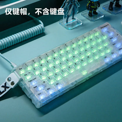 Carbon Fiber Texture Keycaps