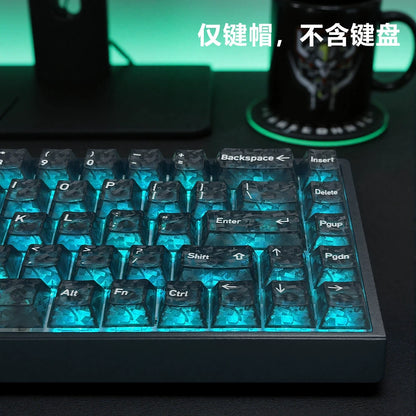 Carbon Fiber Texture Keycaps